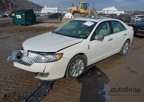 2012 Lincoln Mkz z USA, uszkodzony, nr VIN 3LNHL2JCXCR824019